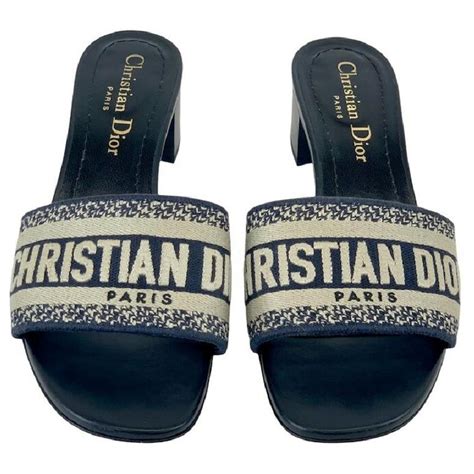 sandalia christian dior mujer|dior bay sandals.